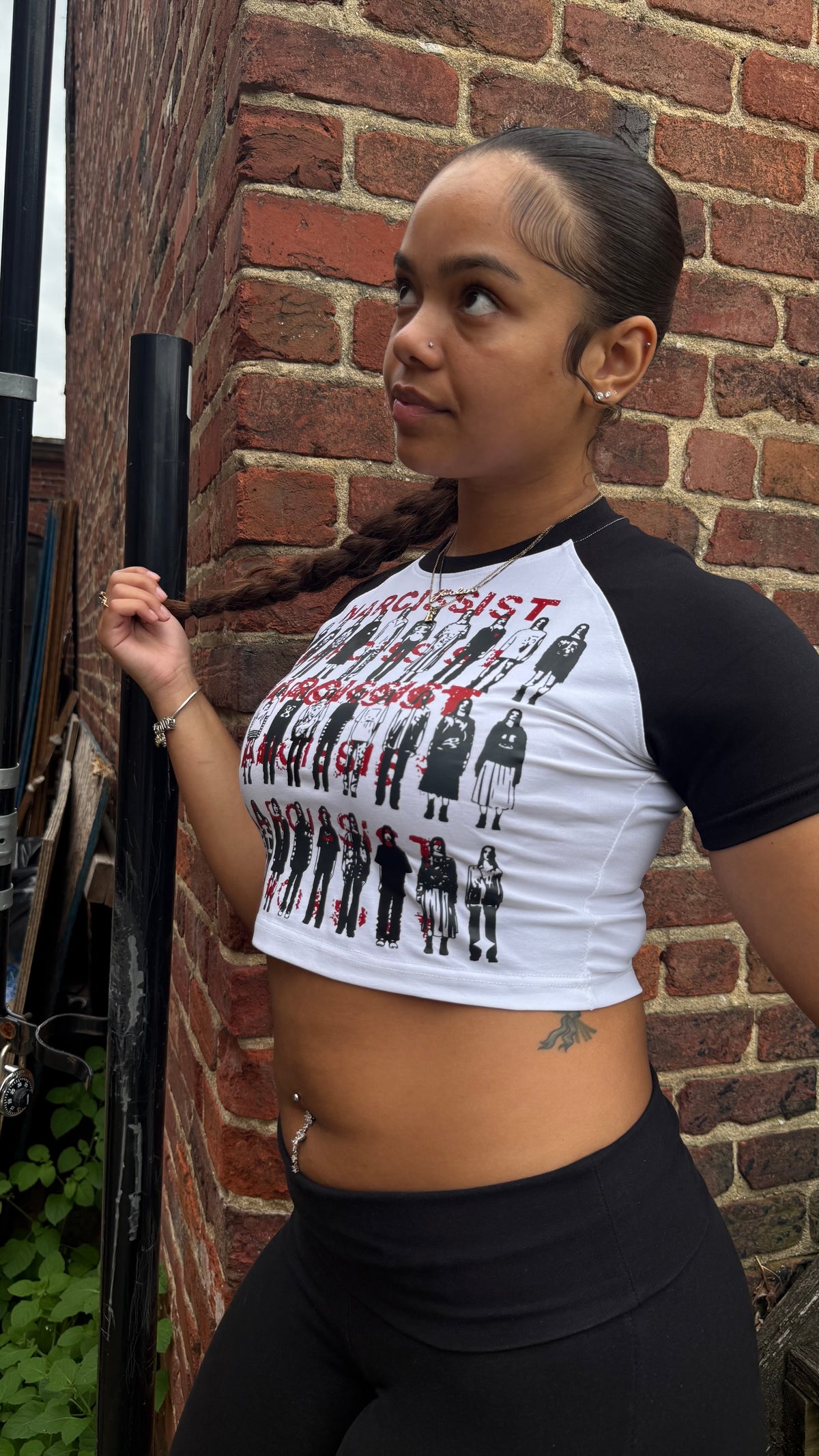 JYS “Narcissistic” crop top