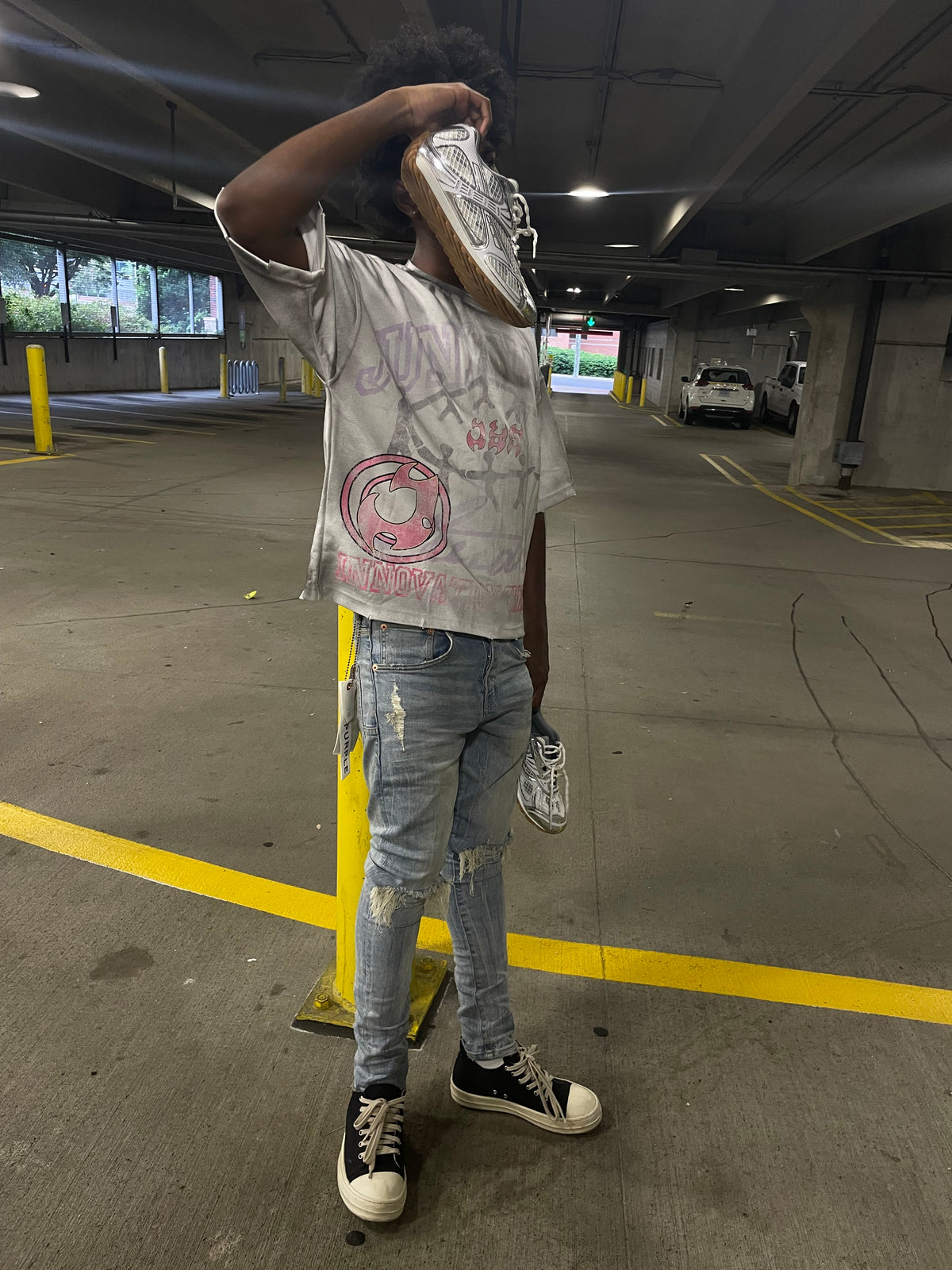 "All hail JYS" tee