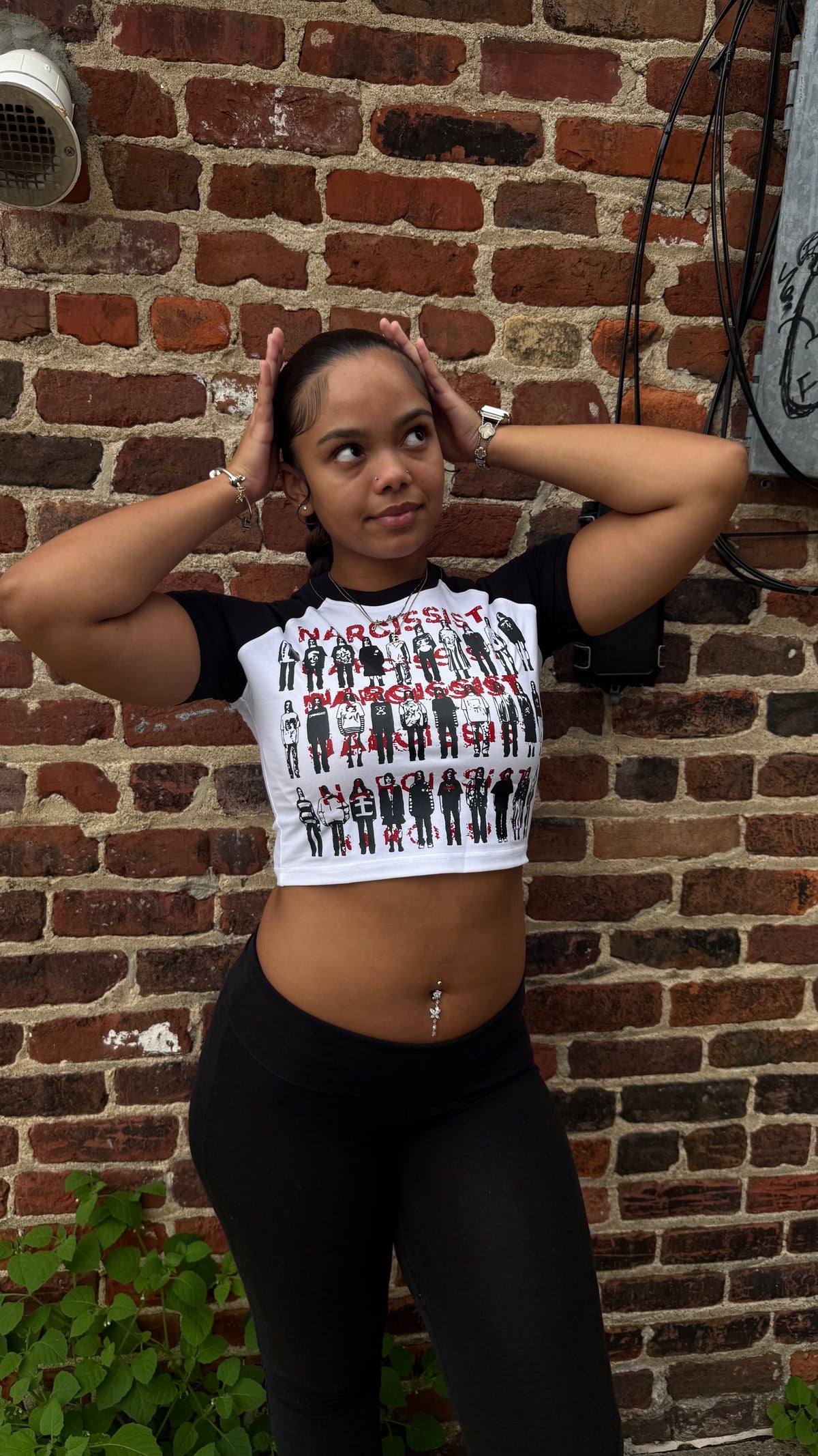 JYS “Narcissistic” crop top