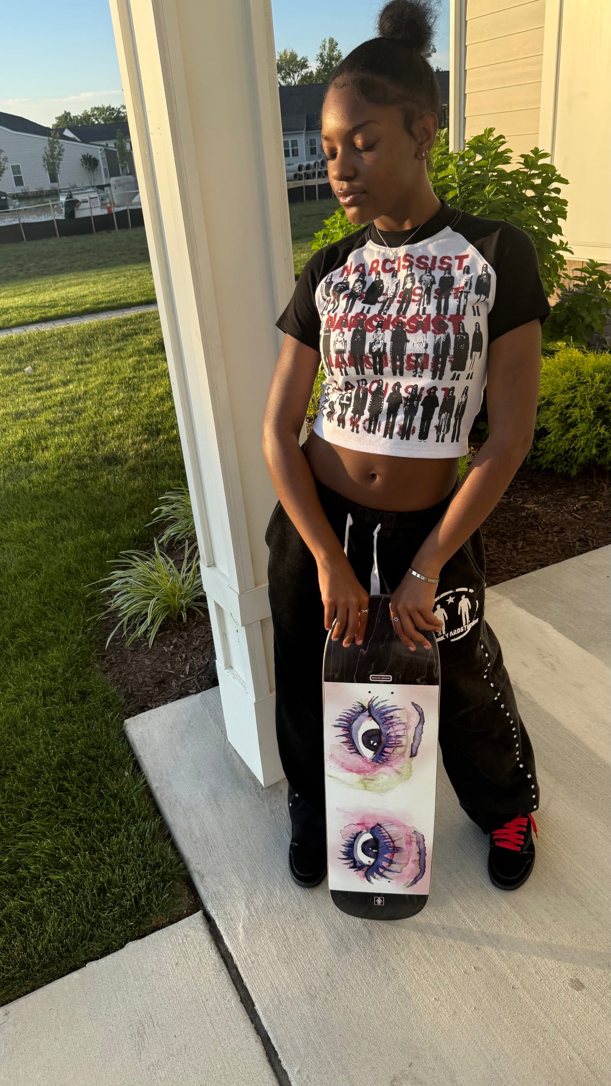 JYS “Narcissistic” crop top
