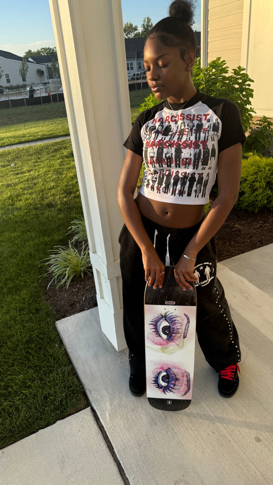 JYS “Narcissistic” crop top