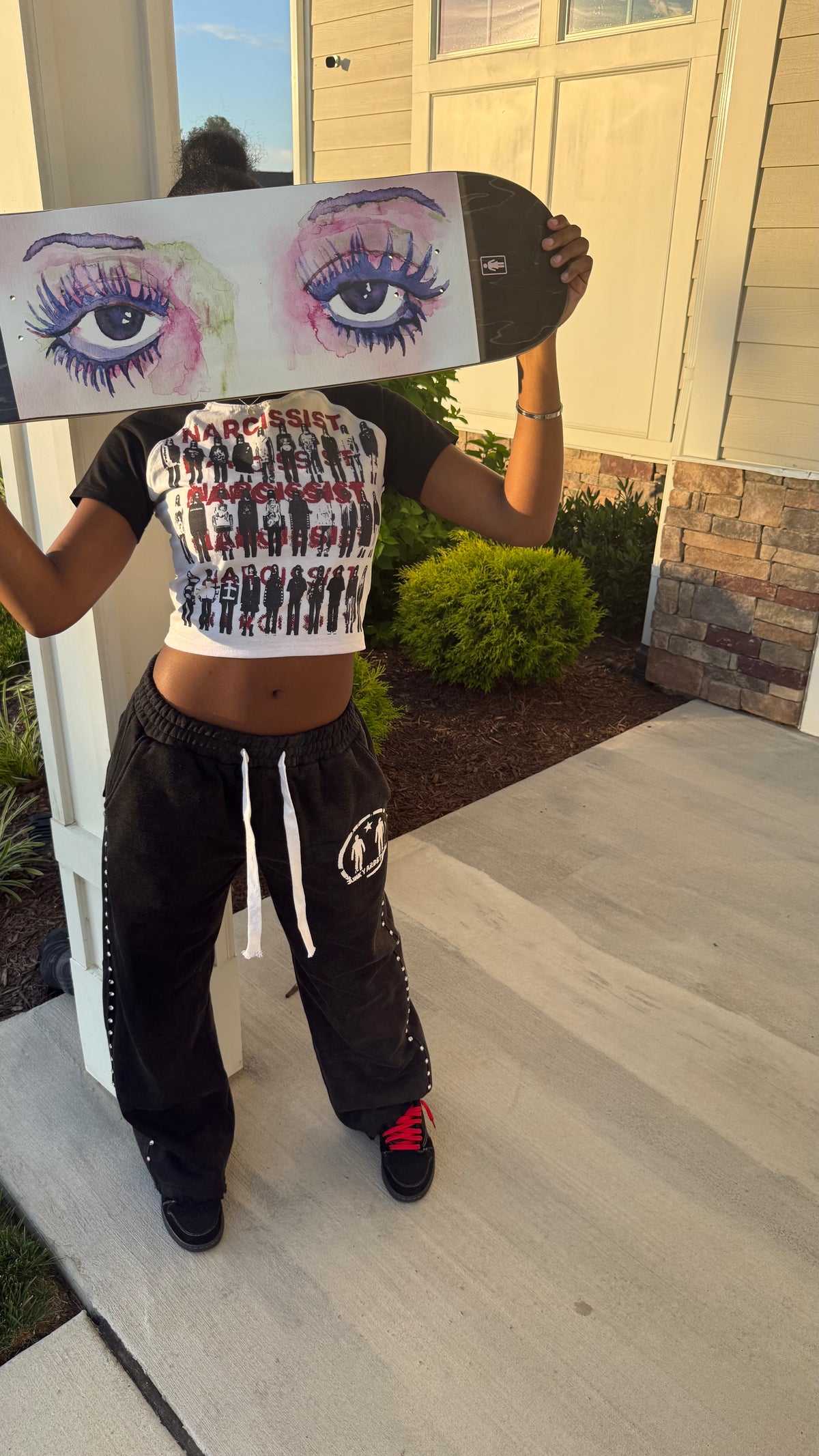 JYS “Narcissistic” crop top