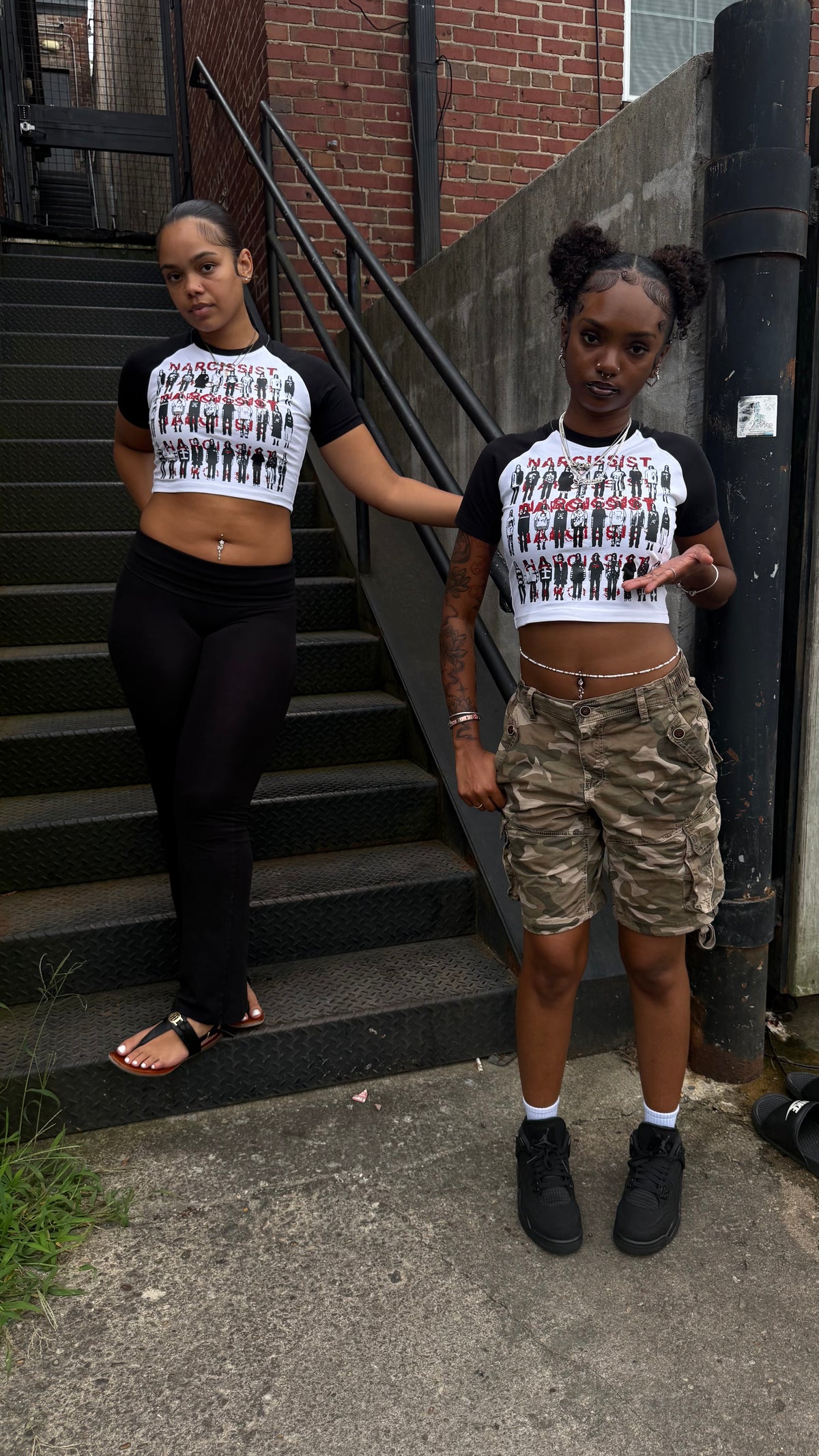 JYS “Narcissistic” crop top